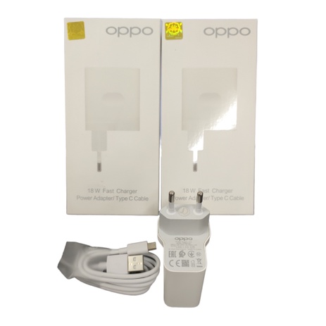 Charger Oppo VOOC Charging 18 Watt Type-C