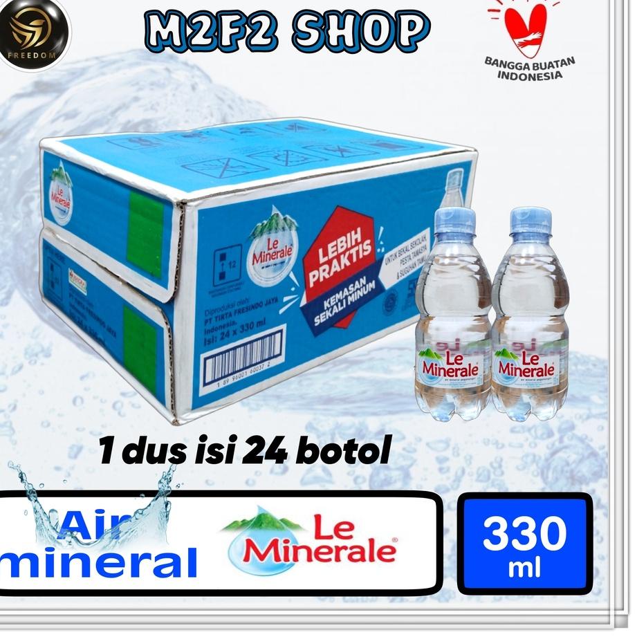 

Good Order Air Mineral Le Minerale Botol Mini Pet - 330 ml (Kemasan Karton)