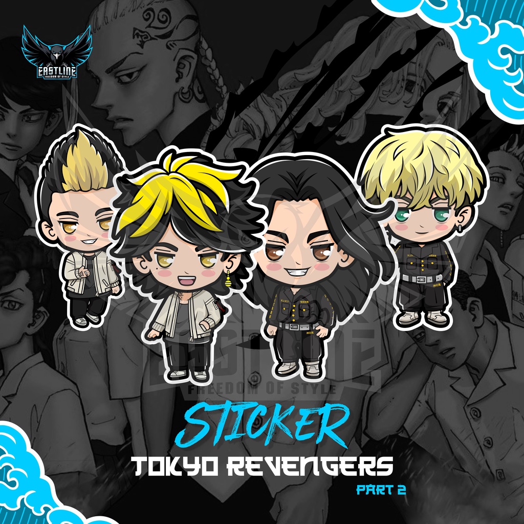 

Stiker Anime Karakter Lucu Chibi Tokyo Revengers Pt 2 Bahan Vinyl Laminasi Doff Lebih Awet dan Tahan Lama Sticker Cute Gemoy Eastlineid