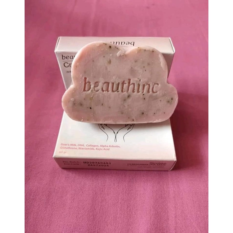 BEAUTHINC crystal gluta soap