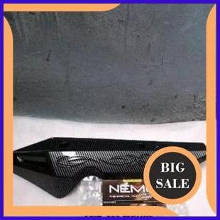 onderdil COVER TUTUP KNALPOT VARIO 150 NEW 2018 CARBON NEMO 140ZZ3