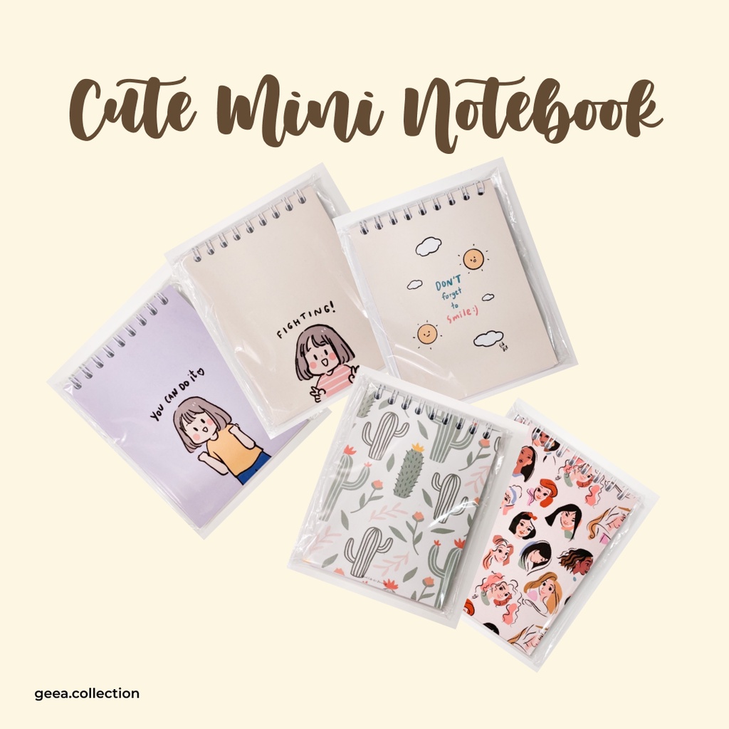 Cute Mini Notebook