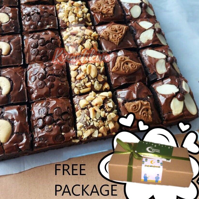 

❉ Fudgy Brownies sekat. Hampers Gift by Kinantikan ◘