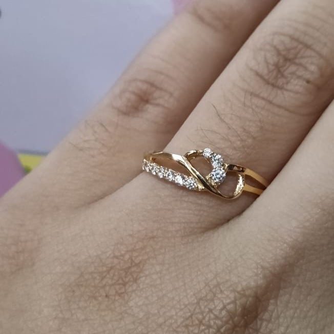 Cincin Emas 17 K - 1.65 gr Kadar 750 - CBS100000002