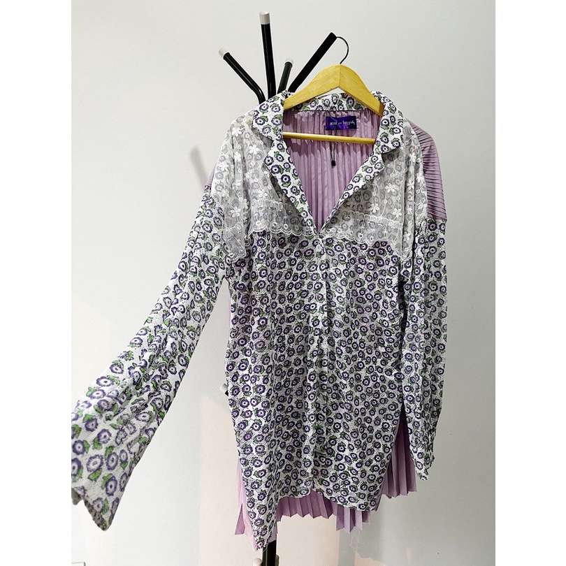 Preloved IKYK x HGL House - Wild Clematis Top (Purple)