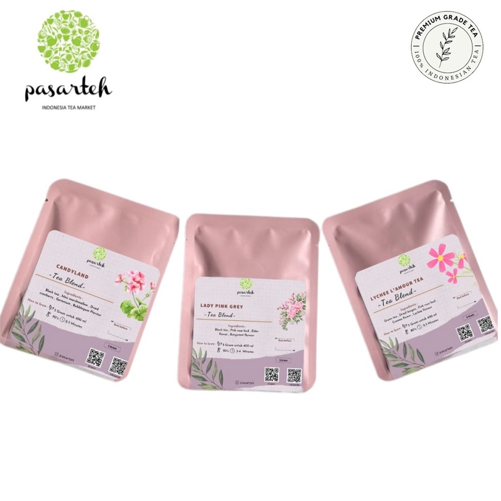 

[Pasarteh] Cafe Tea Series Sample Pack - 5 Gram