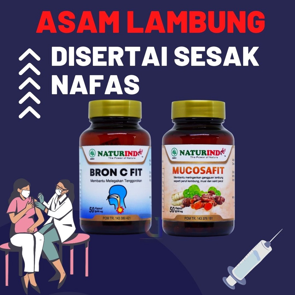 Obat jamu asam lambung disertai sesak nafas terasa berat berlendir gerd dan sesak