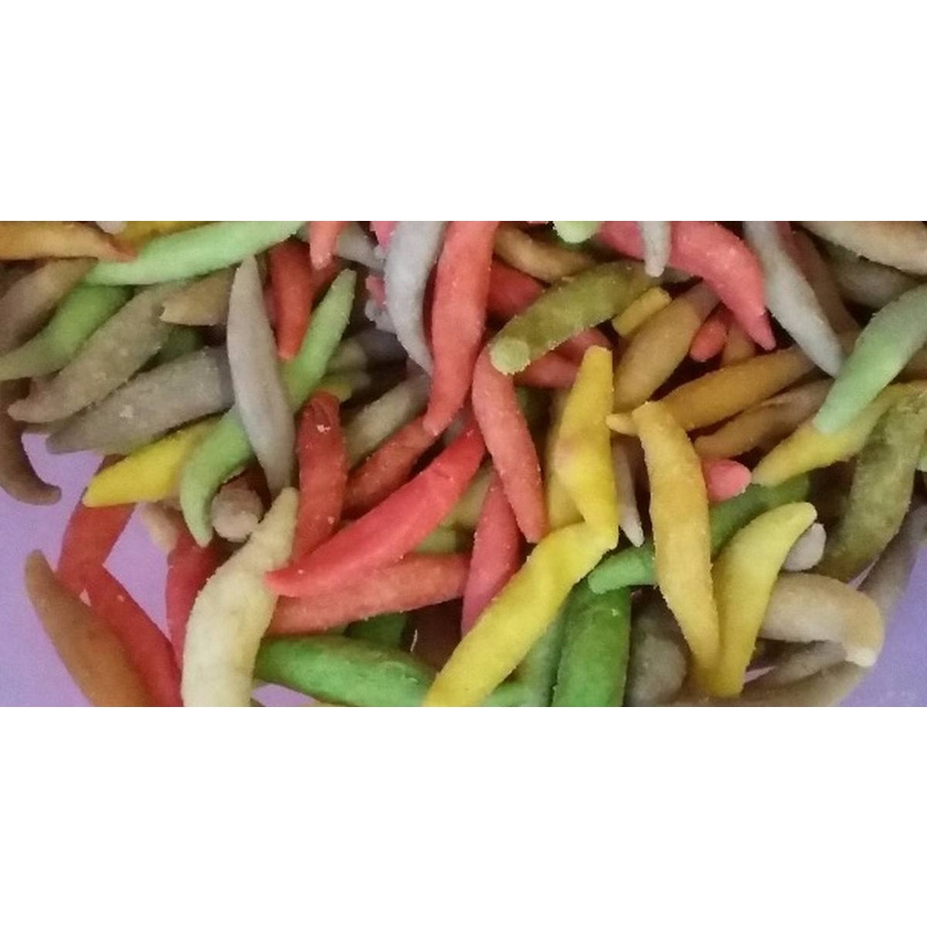

COD 1KG Kue Telur Gabus Warna Warni Telur Gabus Manis Warna Kiloan Snack Gabus Manis Kiloan