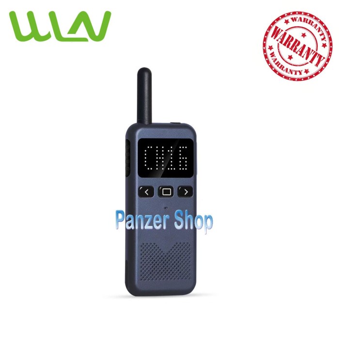 Terlaris Talkie Ht Satuan Walkie Talkie Wln Two-Way Radio Biru ( Kd-C70Pro )