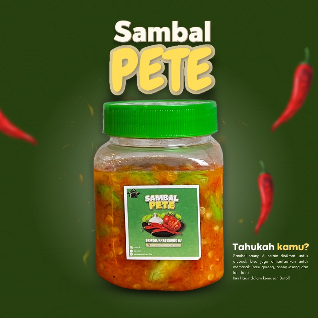 

SambalPedasss - Pete / Sambal Rumahan / MADE BY ORDER (Best Seller)