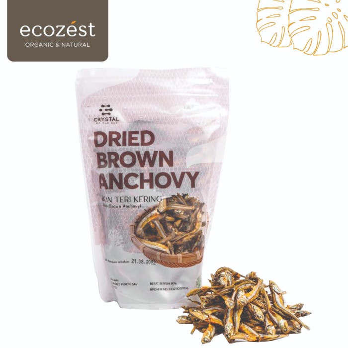 

Crystal Sea - Dried Brown Anchovy 80gr