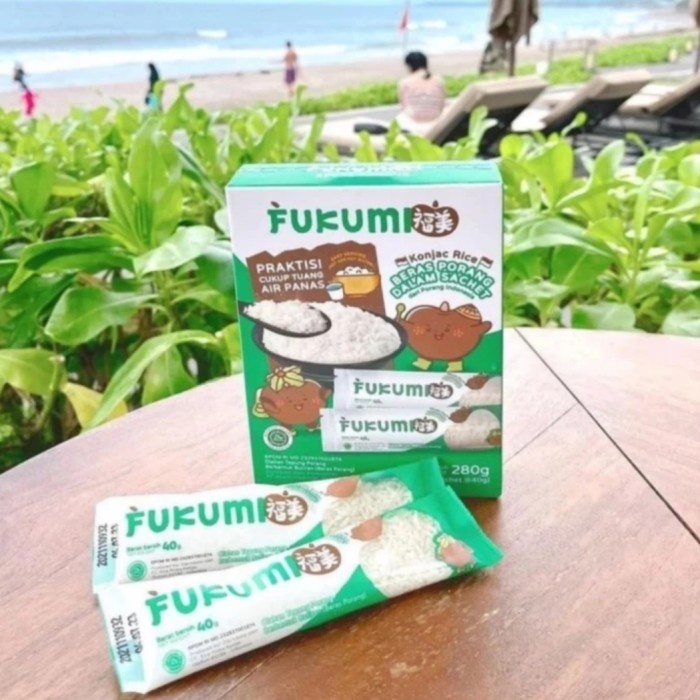 

Fukumi Beras Porang Box 280gr 7x40gr Original Beras Sehat