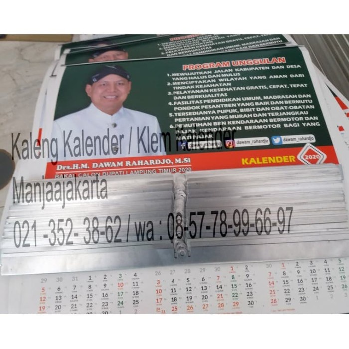 

Kaleng Kalender Ukuran - 32Cm Star Seller