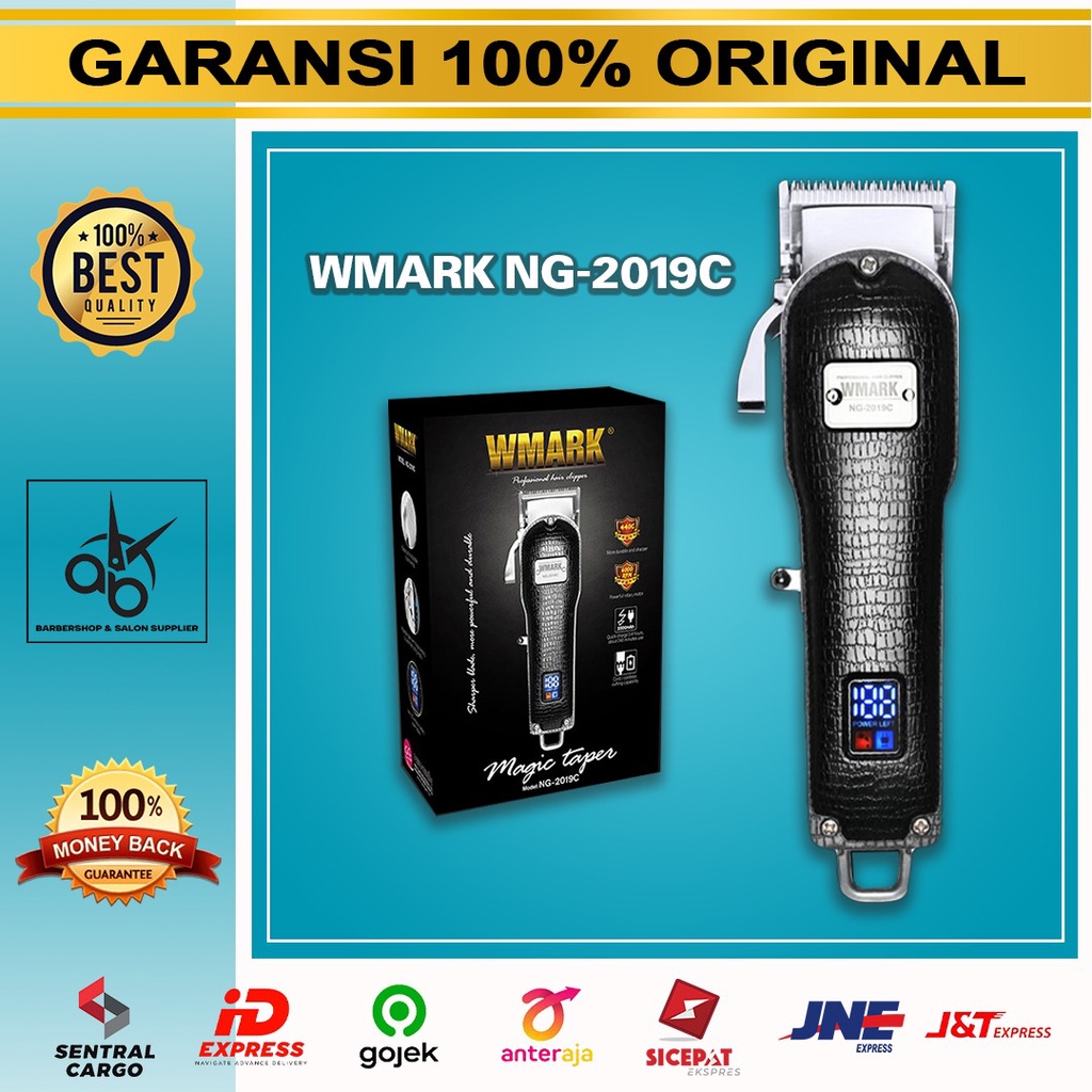Wmark NG 2019C Hair Clipper Professional Alat Cukur Rambut