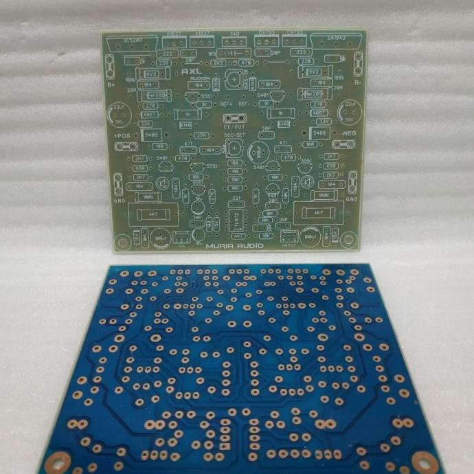 pcb driver power amplifier axl / equal audio class ab muri33l dijamin