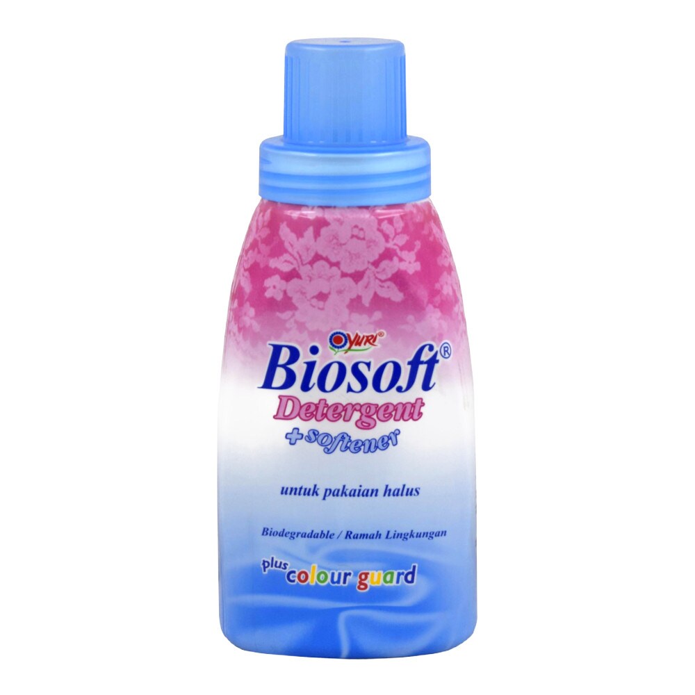 YURI BIOSOFT DETERGENT SOFTENER 375ML - COLOUR GUARD