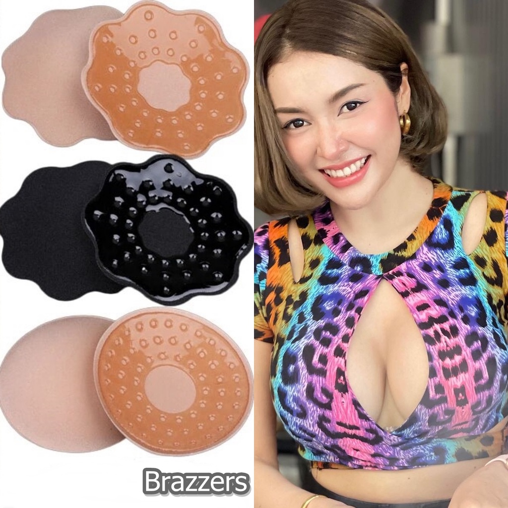 Nipple Cover Pad Bra Bh Tempel Silikon Penutup Pelindung Puting Pentil Susu Payudara Untuk Pakai Bik