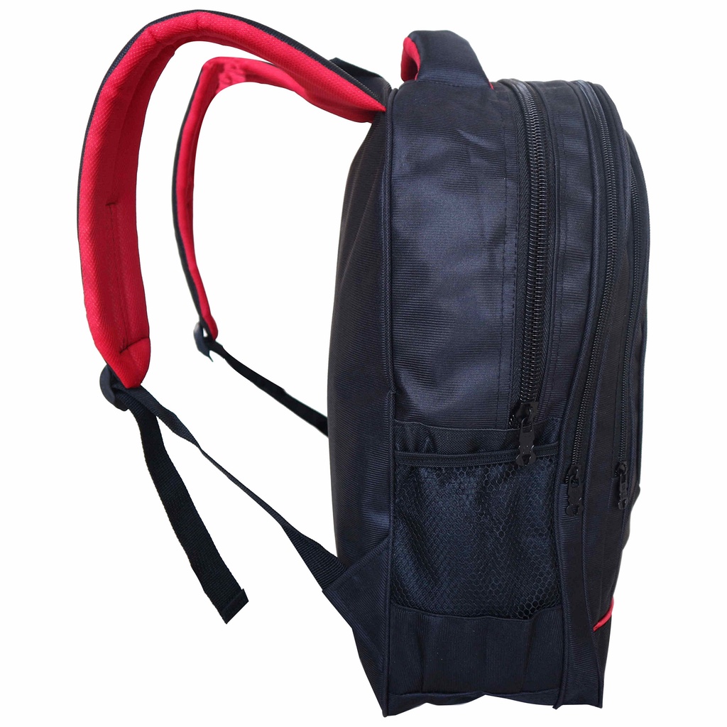 Tas Ransel Elite Polo Mikro Lengkung Hitam Bagus Keren Murah Elegan Ransel Pria Murah Model Polo Bahan Mikro Berkualitas