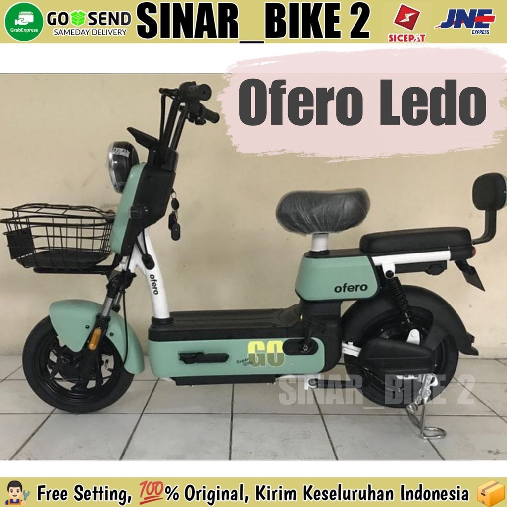 Sepeda Motor Listrik OFERO LEDO 500 Watt Electric E Bike