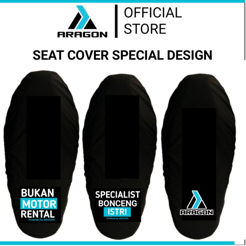 Sarung Cover Jok Motor ARAGON Spesial Design Universal Anti Air