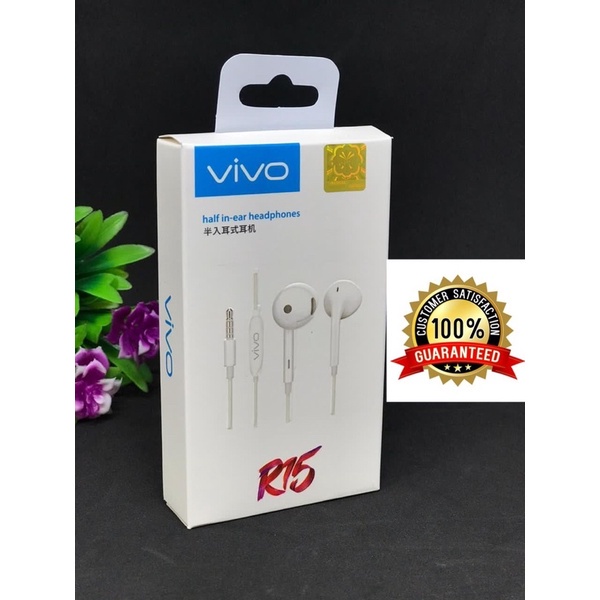 HANDSFREE EARPHONE OPPO R15 SUPERBASS BY SMOLL