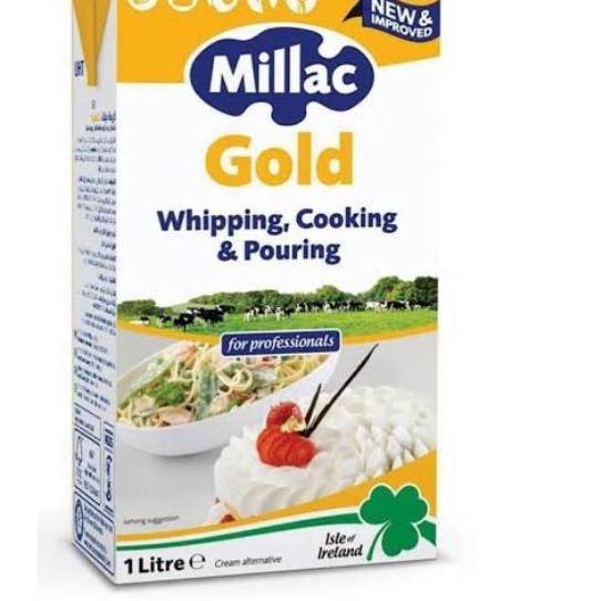 

☚ Whipping Cream - Millac Gold 1 Liter whipped cream 1L ☂