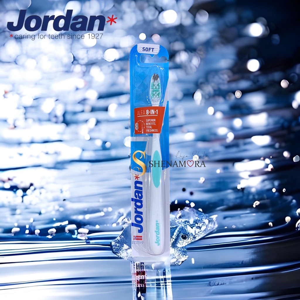 Jordan Oral Care Alfa 8 in 1 Soft | Sikat Gigi