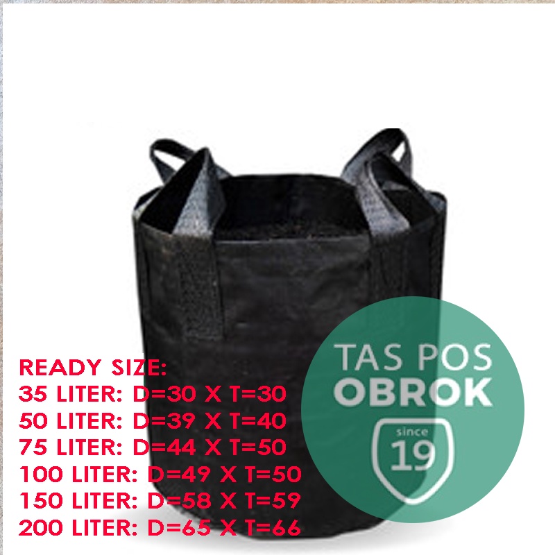 Planter Bag 75 liter - PlanterBag 75 Liter Murah Grosir