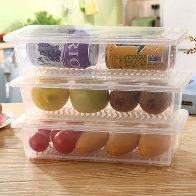 FYGALERY HL0276 Tempat Penyimpanan Transparan Makanan Box Serbaguna