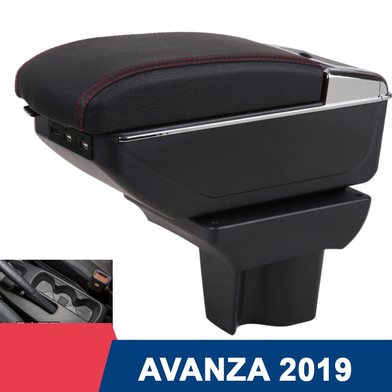 Sandaran Tangan Avanza 2019 Arm Rest Avanza 2020, Console Box Avanza 2021 Amrest Toyora Avansa 2018