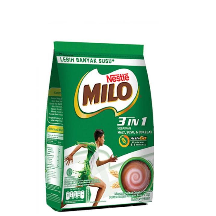 

Banting harga2i2Hw Milo 3in1 Activ-Go Susu Coklat Pouch 1 kg