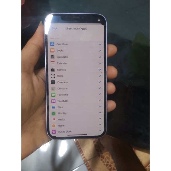 IPHONE12 MINUS GK BISA NYAMPE MENU ORI IBOX PA/A BUAT KANIBAL