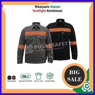 perkakas Wearpack Atasan Kerja Safety IMJ Scotlight Kombinasi 1F3BZ3