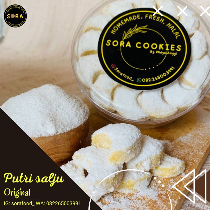 

KUE PUTRI SALJU 250 GRAM