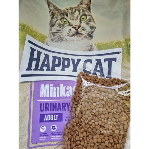 Happy Cat Minkas Urinary Care 1KG Repack Makanan Kering Kucing