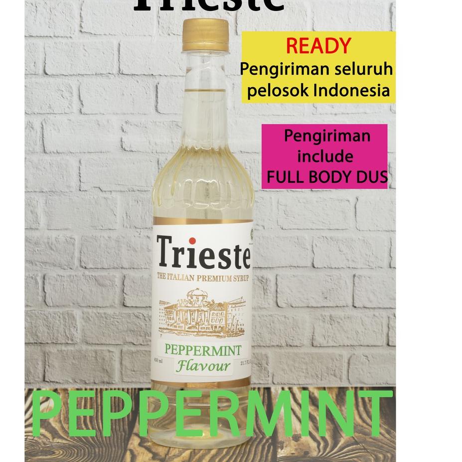 

℗ TRIESTE SYRUP PEPPERMINT ←