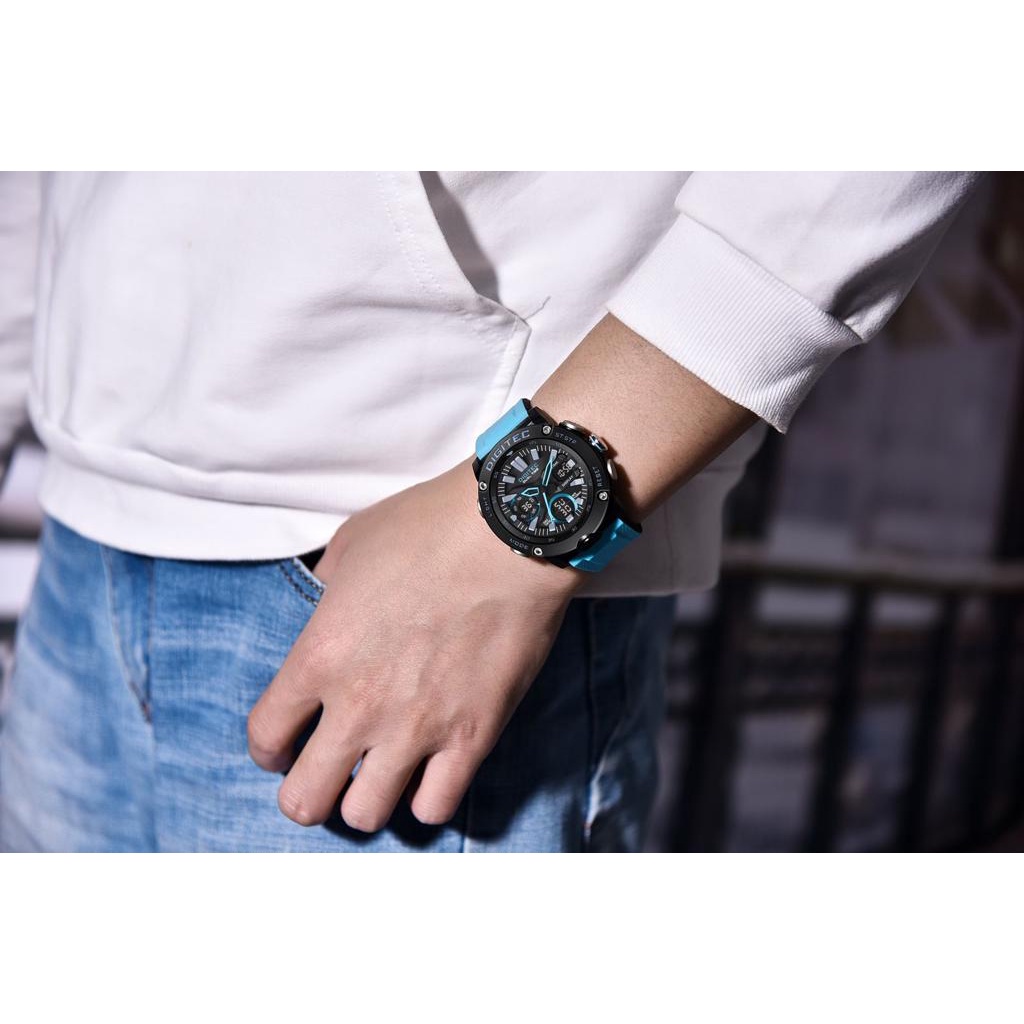 DIGITEC JAM TANGAN PRIA ANALOG-DIGITAL PRIA/ORIGINAL//WATERRESISTENT/ DA-2094T EXTRA STRAP