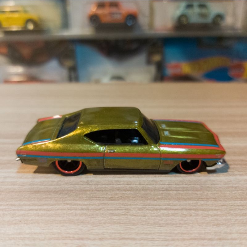 HOT WHEELS 69 CHEVELLE SS 396 LOOSE - SUPER TREASURE HUNT - THS - STH