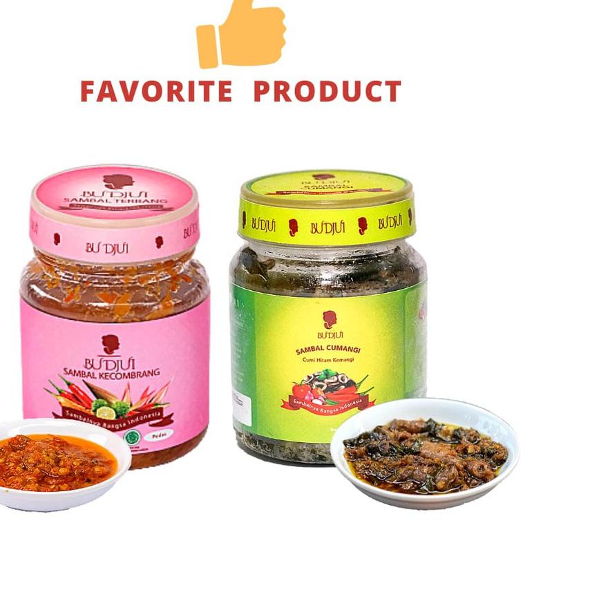 

✈ SAMBAL BU DJUI Paket Hemat Sambal Favorite ☪