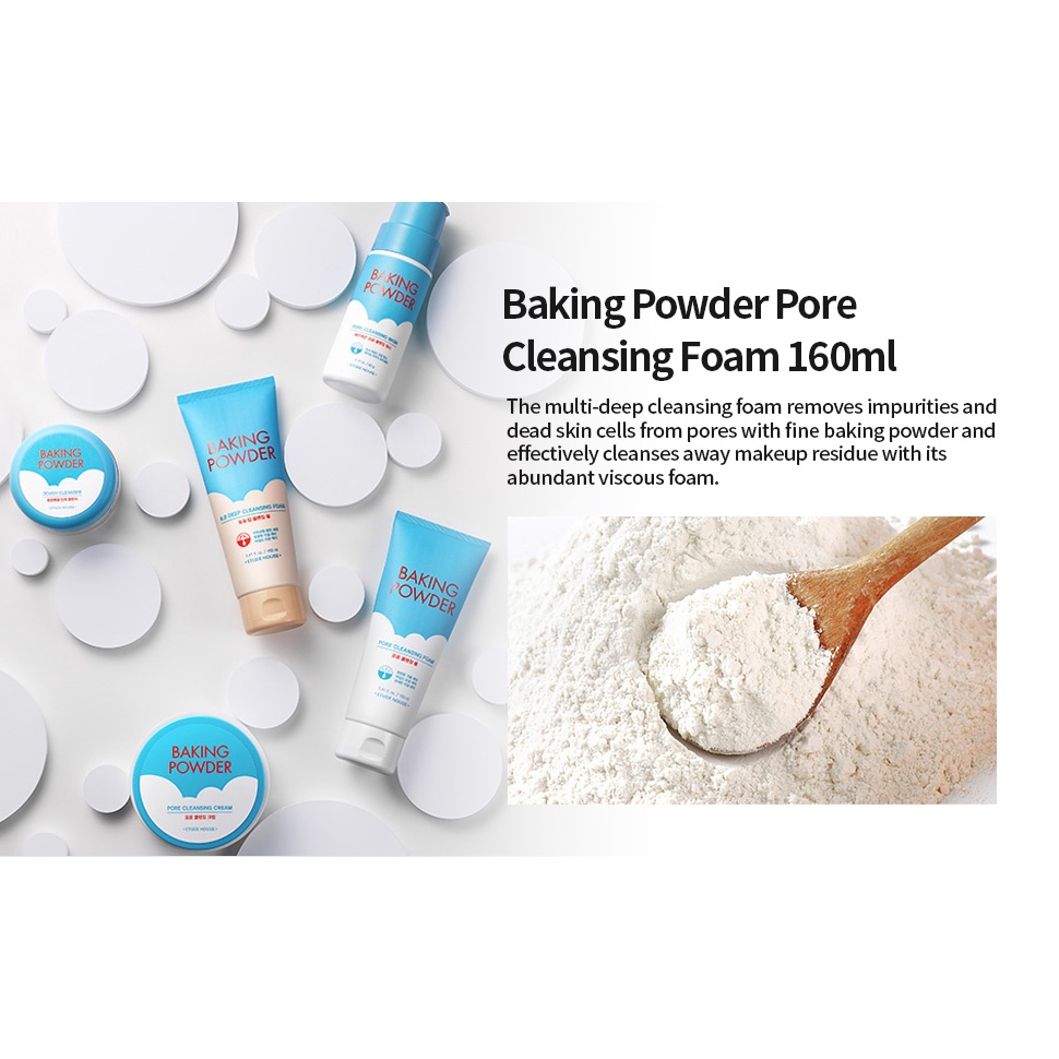 ETUDE HOUSE Baking Powder Pore Cleansing Foam BIG SIZE  300ml