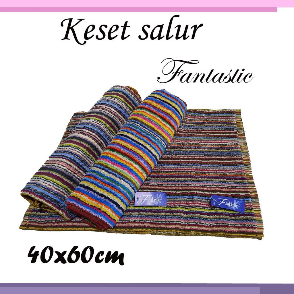 NUZ Keset Melody / Fantastik Salur (Keset Salur Tebal) Uk 40 x 60 cm Tebal Paling Murah