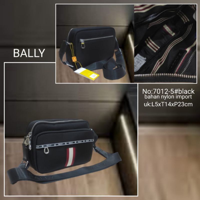 Tas selempang pria bally import tas slempang pria