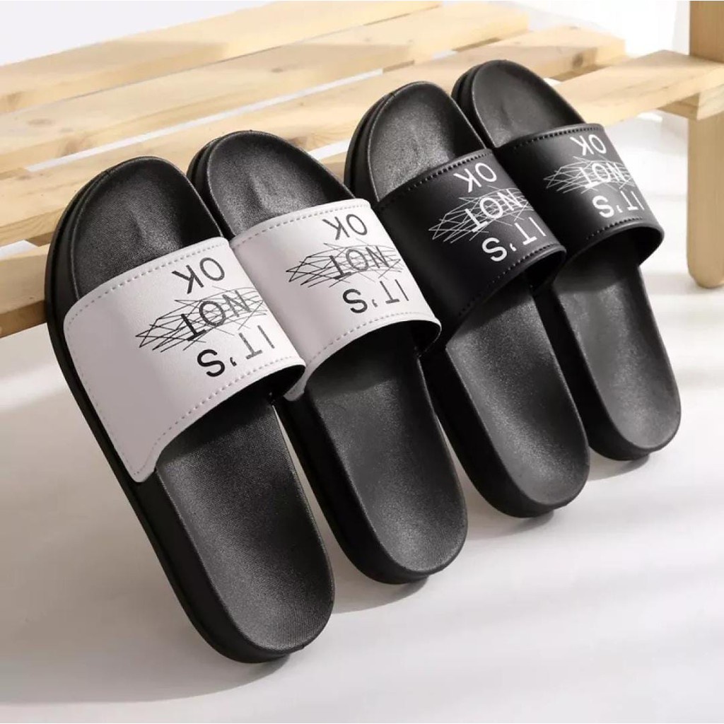 Sandal Selop Sol Wanita Slip On IT'S NOT OK