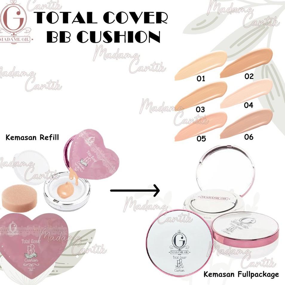➧ ✿ MADAME ✿ MADAME GIE TOTAL COVER BB CUSHION / BB CUSHION FULL REFILL COVER ◄
