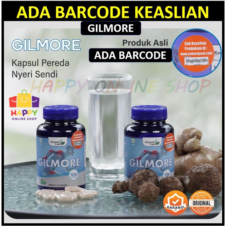 GILMORE Kapsul Pereda Nyeri Sakit Sendi