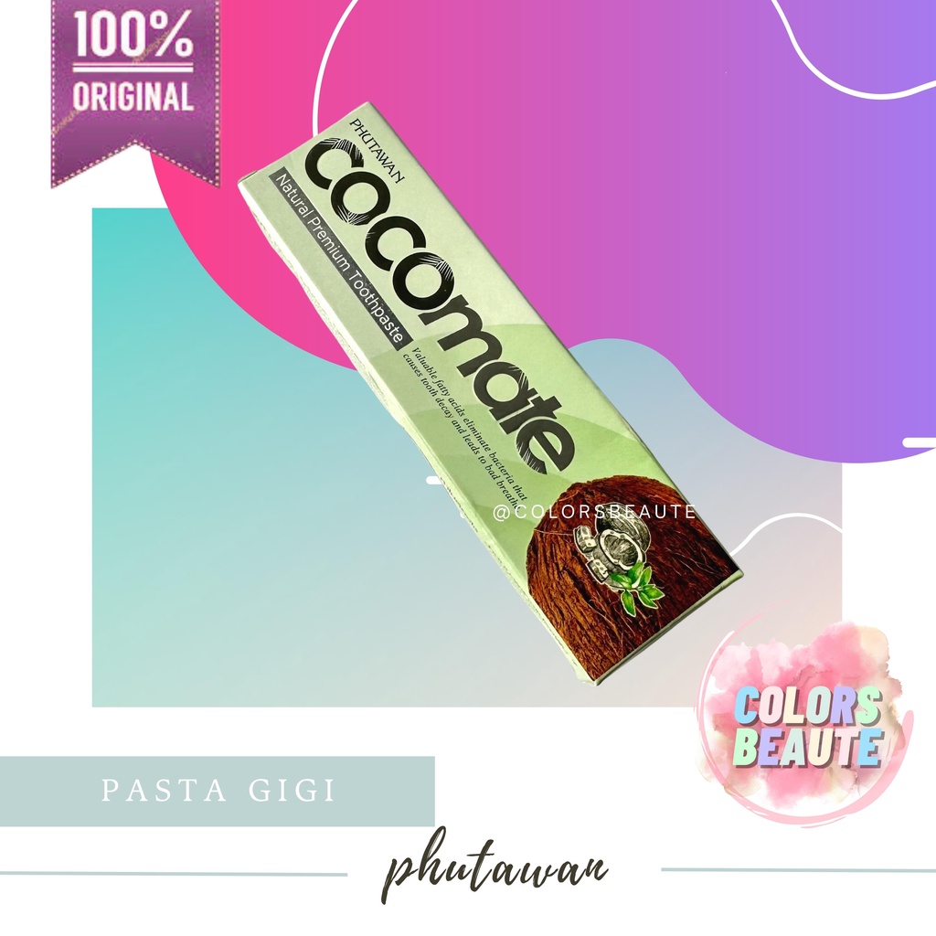 Cocomate Toothpaste PHUTAWAN / PASTA GIGI / Odol