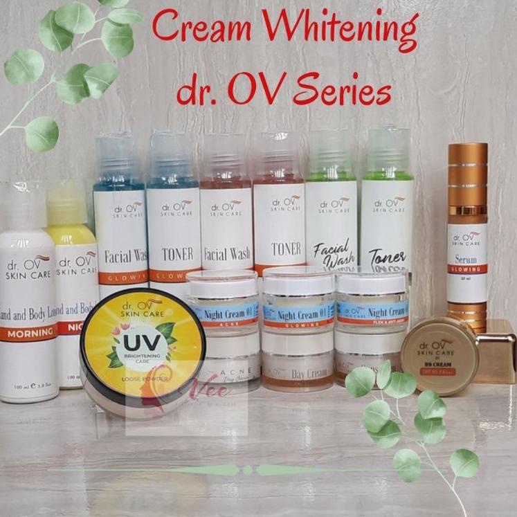 ☇ Cream Whitening dr Ov Skin Care , Glowing, flek, Acne ( harga satuan), Ready 100%, Ready ➪