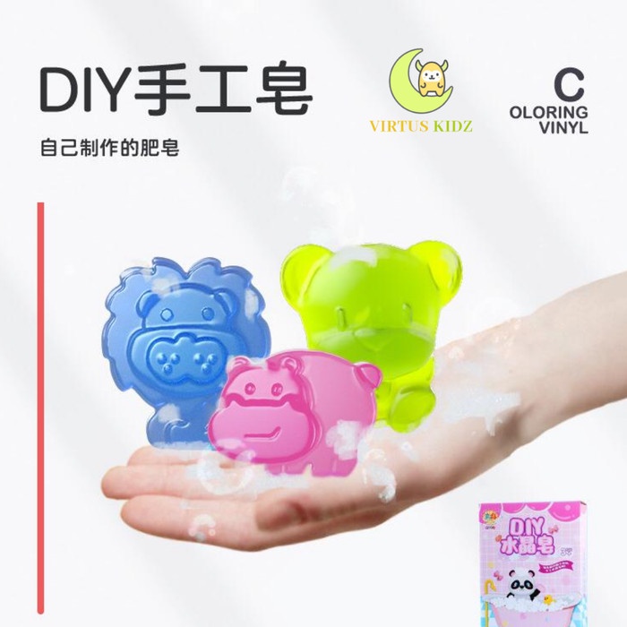 Terlaris Promo Mainan Sabun Diy / Soap Making Diy / Membuat Sabun Mandi Anak