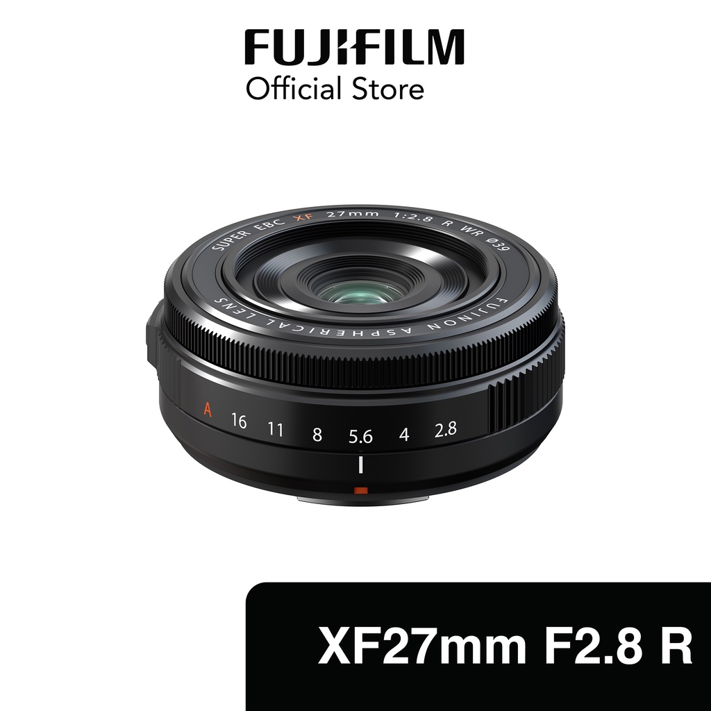 FUJIFILM Fujinon XF27mm F2.8 R WR Lensa Kamera XF 27mm