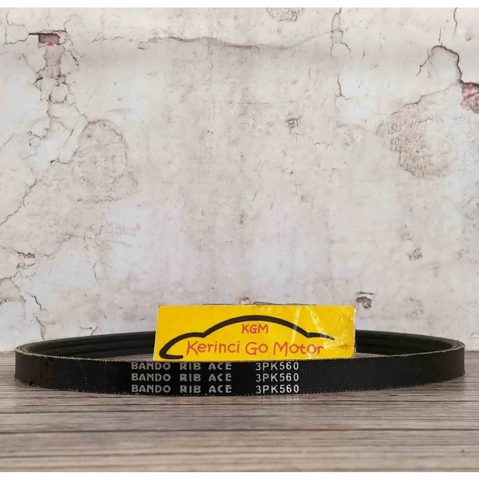 BANDO VAN BELT 3PK 560 RIB BELT POWER STEERING CLASSY CHARADE WINNER